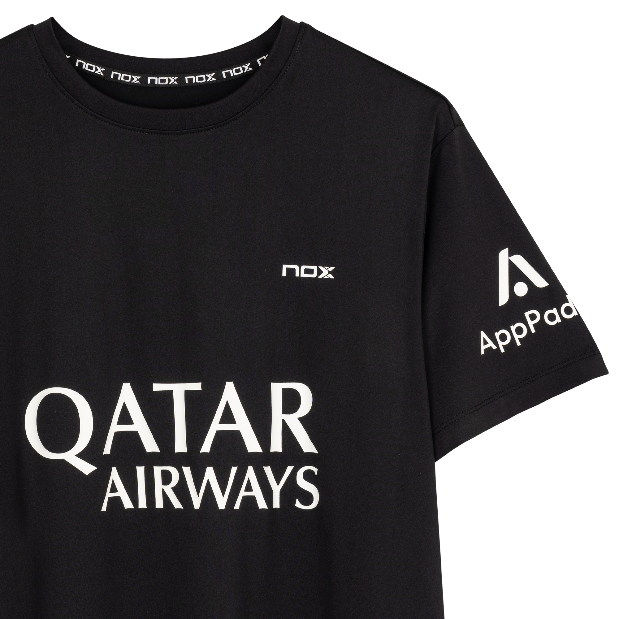 NOX AT10 SPONSORS T-Shirt Black